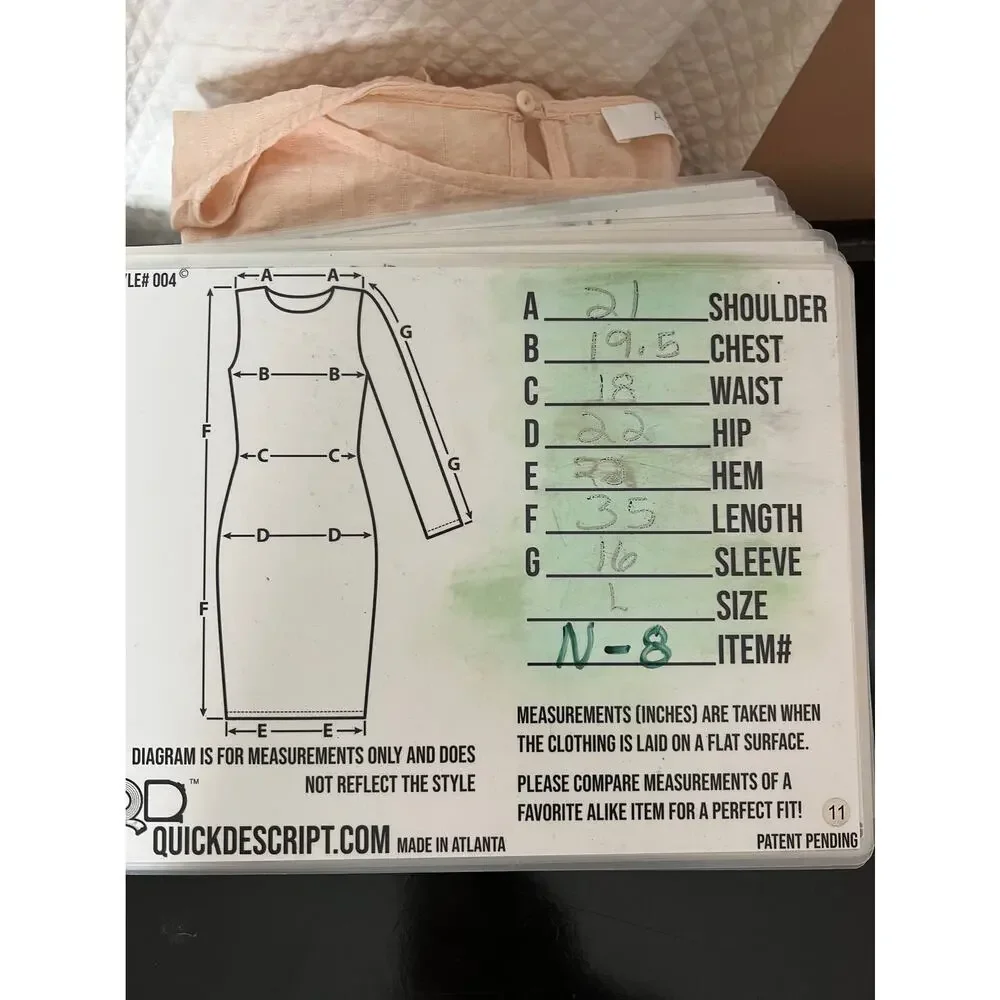 ASTR the Label the suri 3/4-Bell-Sleeve Ruffle Wrap Mini Dress powder pink Sz L